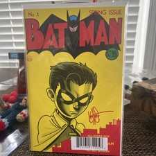 Batman #1 Robin Original Art