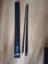 Riley Storm Snooker/Pool Cue 2 piece Ash Black & Case. vgc