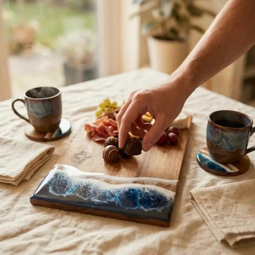 Wood wave resin - &,