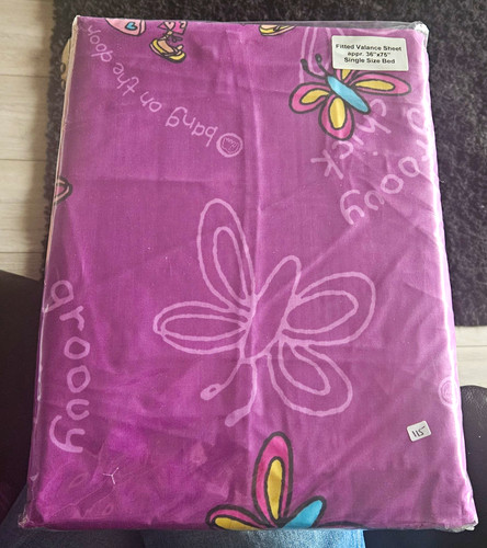 Groovy chick fitted valance - groovy,