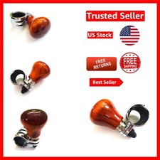 Quality Wooden Car Spinner Knob - Easy to Install & Comfortable Grip