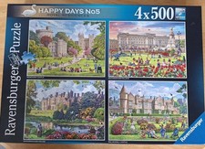 Ravensburger Jigsaws 4x500 Piece Set Happy Days No5 - Royal Residences