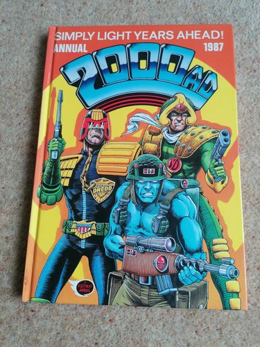 2000ad annual 1987 - 1987, judge