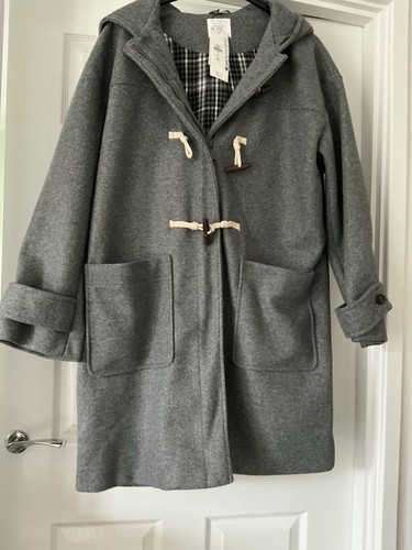 Ladies duffle coat size large - size,