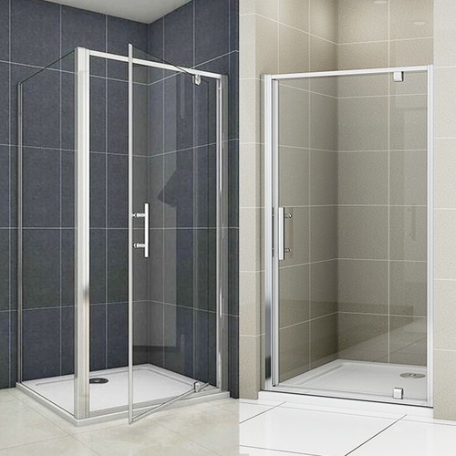 Pivot shower door - shower,