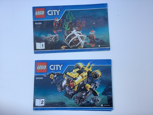 Lego city deep sea submarine - lego,