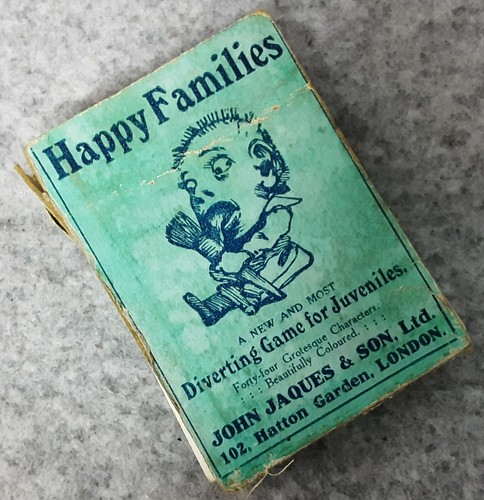 Antique victorian game happy - antique,