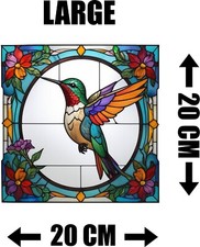 Hummingbird Decorative Stained