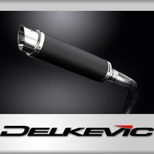 KAWASAKI Z900RS Z900SE 2018-2024 350mm CARBON ROUND BSAU SILENCER EXHAUST KIT 