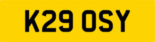 RS COSWORTH NUMBER PLATE K29