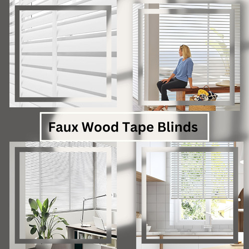 Faux wood window - faux,