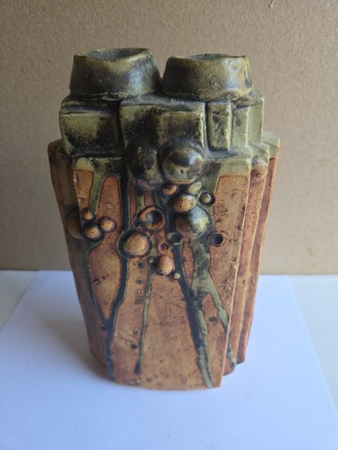Bernard rooke brutalist vase - rooke,