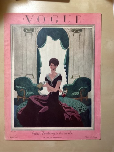 Vogue magazine august 1925 - vogue,