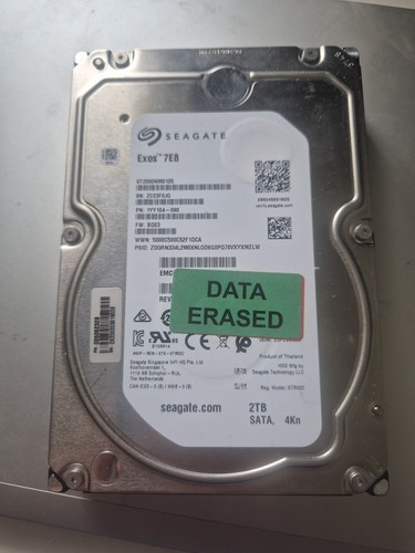 Seagate 2tb exos 7e8 hard - exos, (hard