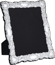 Carrs Antique Reproduction Sterling Silver Photo Frame with Velvet Back 10" x 8"