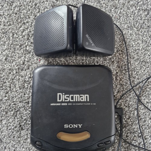Sony discman 140 portable cd - d-140,