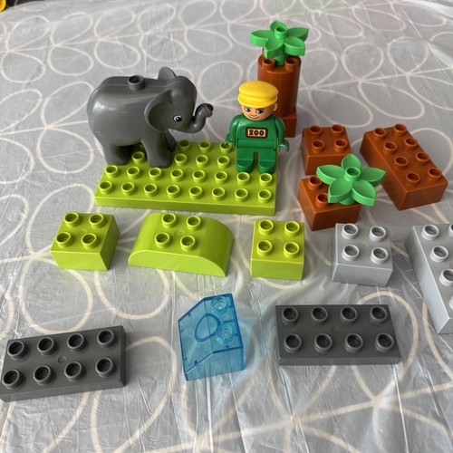 Lego duplo elephant with zoo - lego,