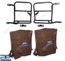 Brown Pannier Bags With