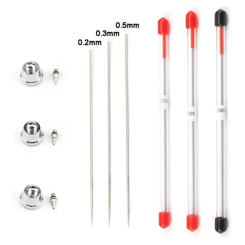 5mm airbrush needle - 0.2-0.5mm,