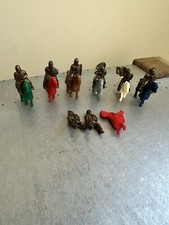 Vintage Bundle Kinder Egg Surprise Metal Knights On Horses
