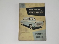1959/- Ford Prefect OHV Engine  Spare Parts List,  free post, (D112)