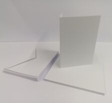 25  A5 WHITE BLANK CARDS