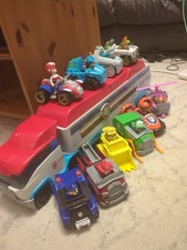 HUGE PAW Patrol Job Lot Bundle inc Patroller, Everest, Tracker, Rex & all 6 Pups