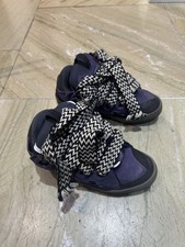 Lanvin Curb Sneakers Grape Purple Size UK 6 EU 40