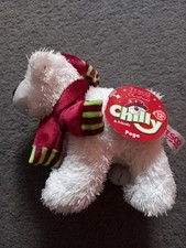 Tesco Chilly & Friends Pogo The Polar Soft Toy Plush vintage 