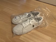 Luke 1977 White Canvas Pumps Size 12 RRP £55 (size10-11) read description