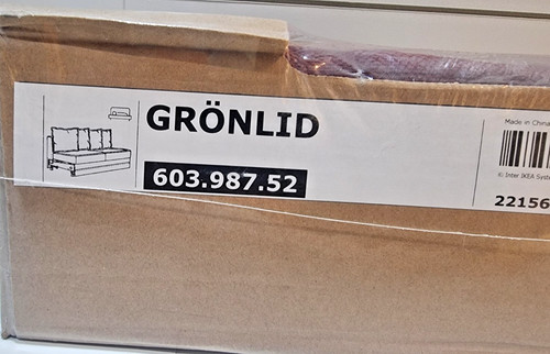 Ikea grönlid sofabed - sofabed, cover