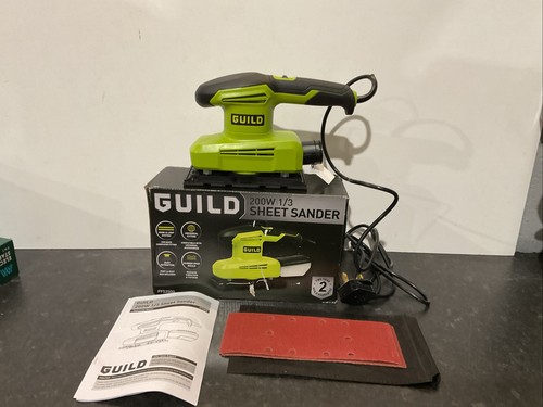 Guild 200w sheet sander - guild, 1/3