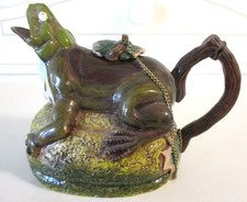 Miniature majolica minton - majolica,