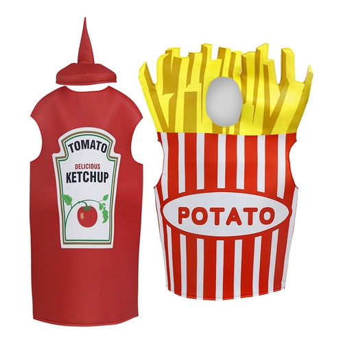 Halloween ketchup cosplay - ketchup,