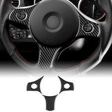 Black Carbon Fiber Steering
