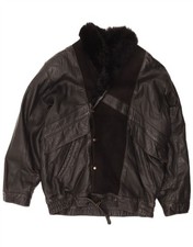 VINTAGE Mens Leather Jacket UK