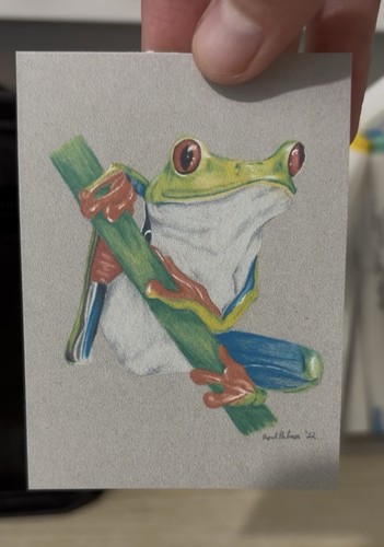 Aceo original art print - original,