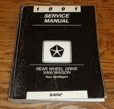 Original 1991 Dodge Ram Van &