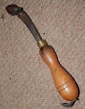 Antique Saddlers Harness Makers Leather Adjustable Double Creasing Iron