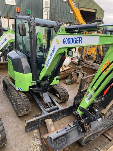 Electric excavator digger - , for