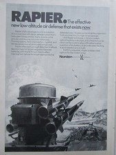 9/72 PUB NORDEN RAPIER LOW