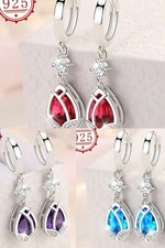 925 Sterling Silver Shiny Drop