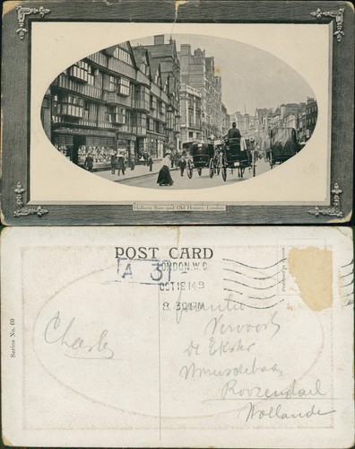 Holborn bars old houses - holborn,