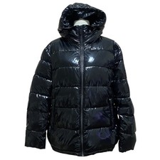 Michael Kors Mens Puffer Black Shiny Jacket Size M