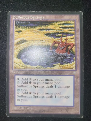 Mtg sulfurous springs ice age - mtg,