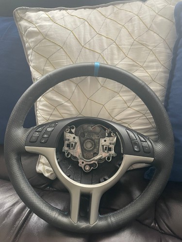 Bmw e46 leather steering - se,