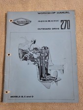 Vtg. Glastron Automatic 270