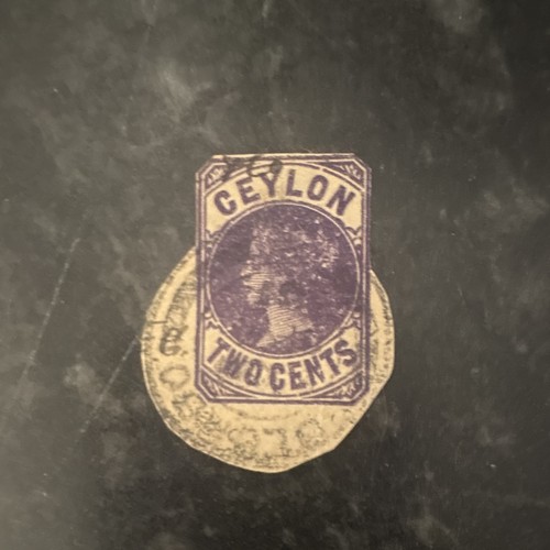 Ceylon victoria two cents - ceylon,