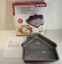 Zenker Gingerbread House Baking Tin Christmas Festive, Brand New and Unused