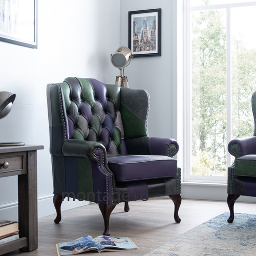 Lorton patchwork purple greys - lorton,